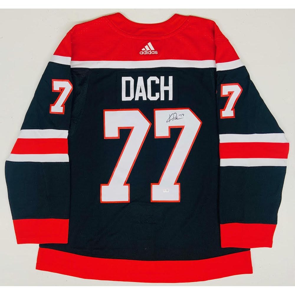 KIRBY DACH Autographed Chicago Blackhawks Authentic Reverse Retro Jersey FANATICS