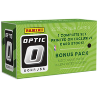 2021-22 PANINI DONRUSS OPTIC NBA FACTORY SEALED COMPLETE SET GREEN PULSARS