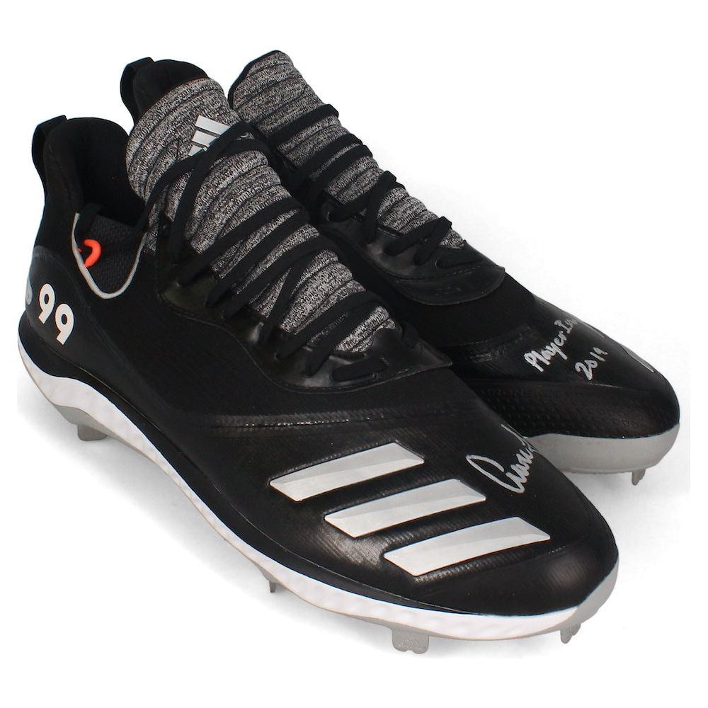 Aaron Judge Autographed "Player Issued 2019" Authentic Adidas Cleats Fanatics