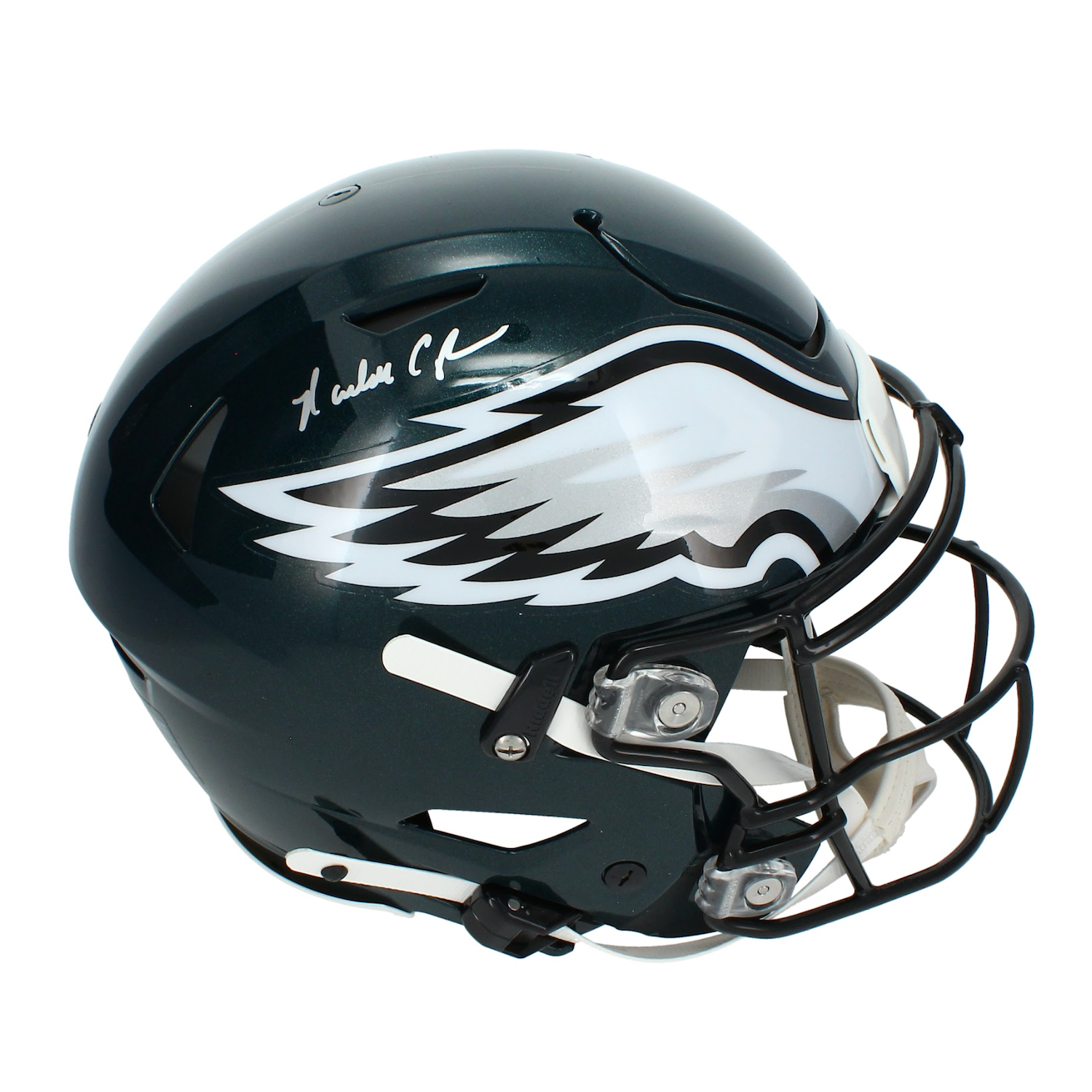 Randall Cunningham Autographed Philadelphia Eagles SpeedFlex Authentic Helmet Beckett