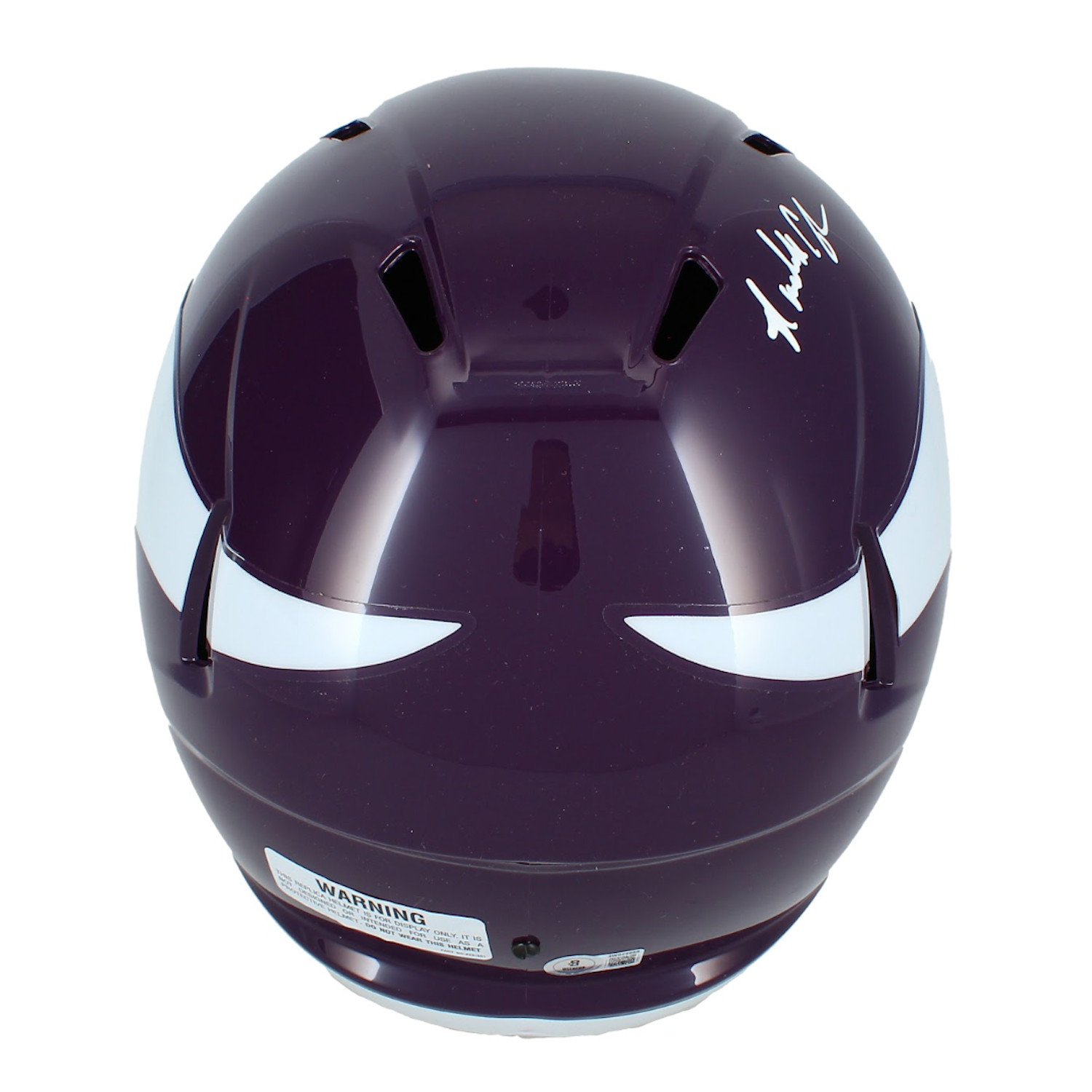 Randall Cunningham Autographed Minnesota Vikings Full Size Speed Helmet Beckett