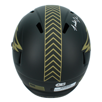 Randall Cunningham Autographed Philadelphia Eagles '2025 STS' Full Size Speed Helmet Beckett