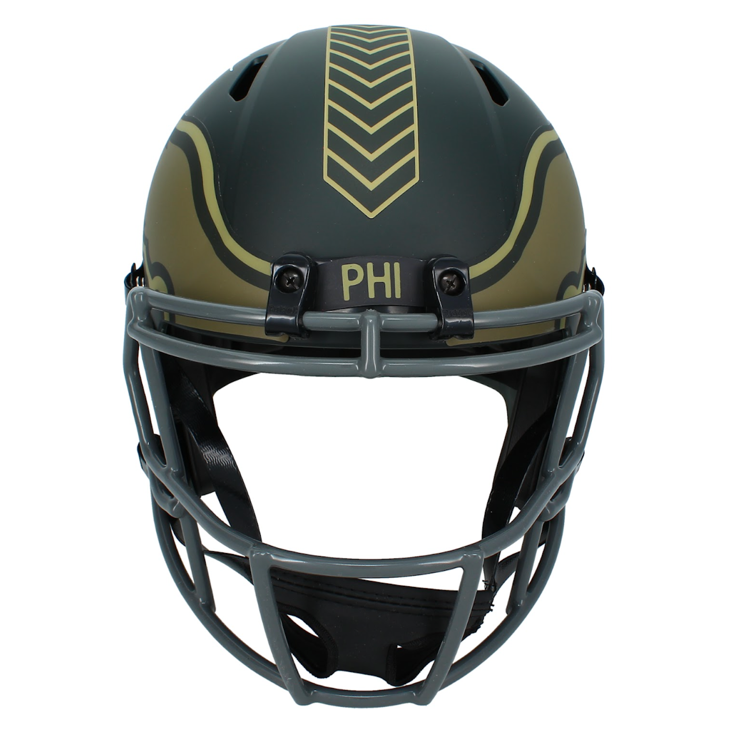 Randall Cunningham Autographed Philadelphia Eagles '2025 STS' Full Size Speed Helmet Beckett