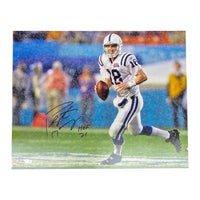 PEYTON MANNING Autographed "HOF 21" Colts 16" x 20" Photograph FANATICS