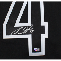 AUSTON MATTHEWS Autographed Toronto Maple Leafs Authentic Captain Black Adidas Jersey FANATICS