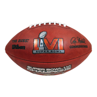 COOPER KUPP Autographed "SB LVI Champs" Super Bowl Champ Football FANATICS LE 56