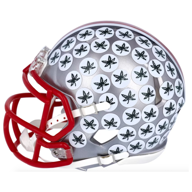 CHASE YOUNG Autographed Buckeyes Mini Flash Speed Helmet FANATICS