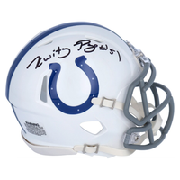 KWITY PAYE Autographed Indianapolis Colts Speed Mini Helmet FANATICS