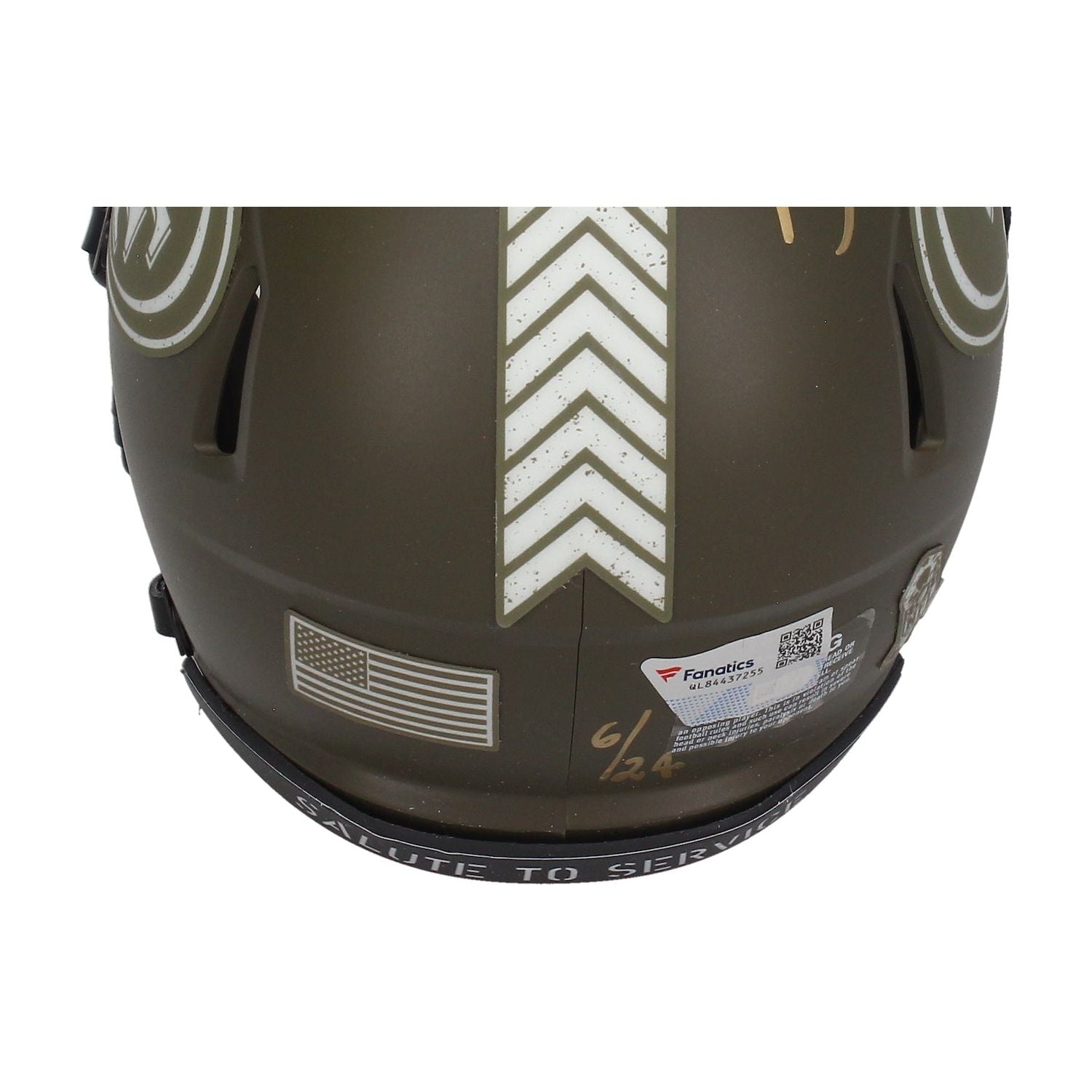 Joe Montana / Jerry Rice Autographed 49ers STS Mini Helmet Fanatics LE 24