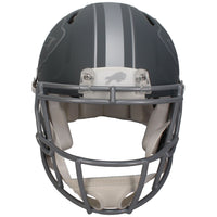 Josh Allen Autographed Buffalo Bills Slate Authentic Speed Helmet Beckett