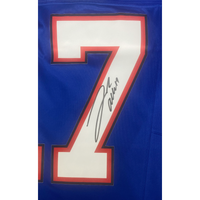 Josh Allen Autographed Buffalo Bills Nike F.U.S.E. Blue Limited Jersey Beckett