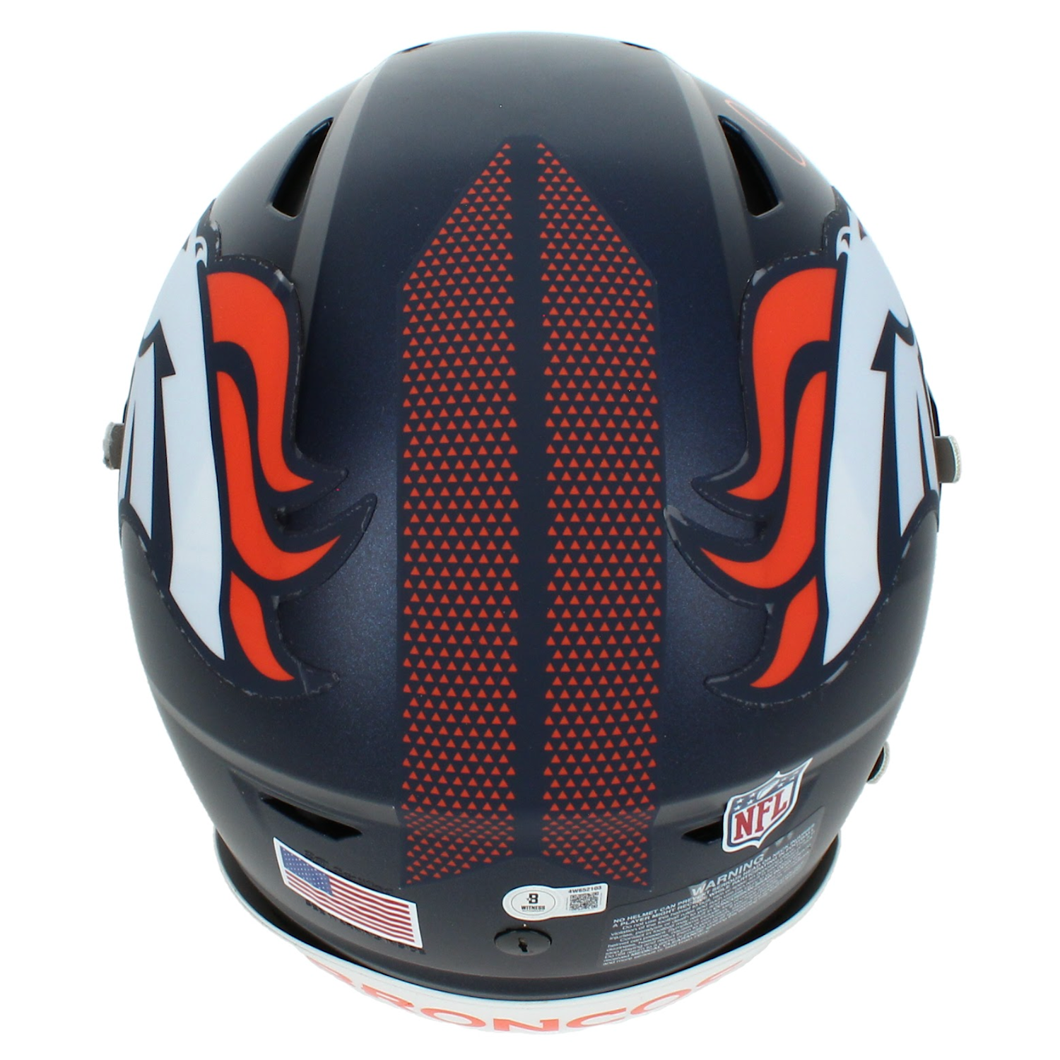 Champ Bailey Autographed Denver Broncos SpeedFlex Authentic Helmet Beckett