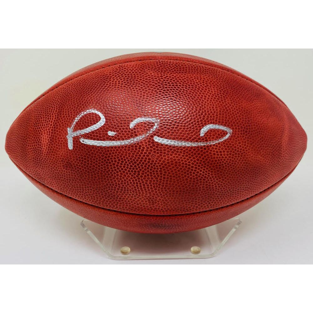 PATRICK MAHOMES Autographed KC Chiefs Official NFL Duke Color Football FANATICS