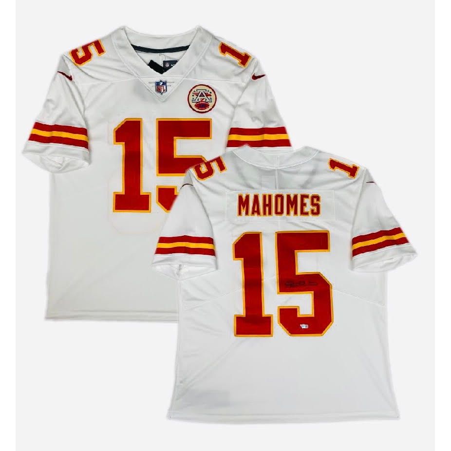 PATRICK MAHOMES Autographed Kansas City Chiefs Nike Limited Jersey FANATICS