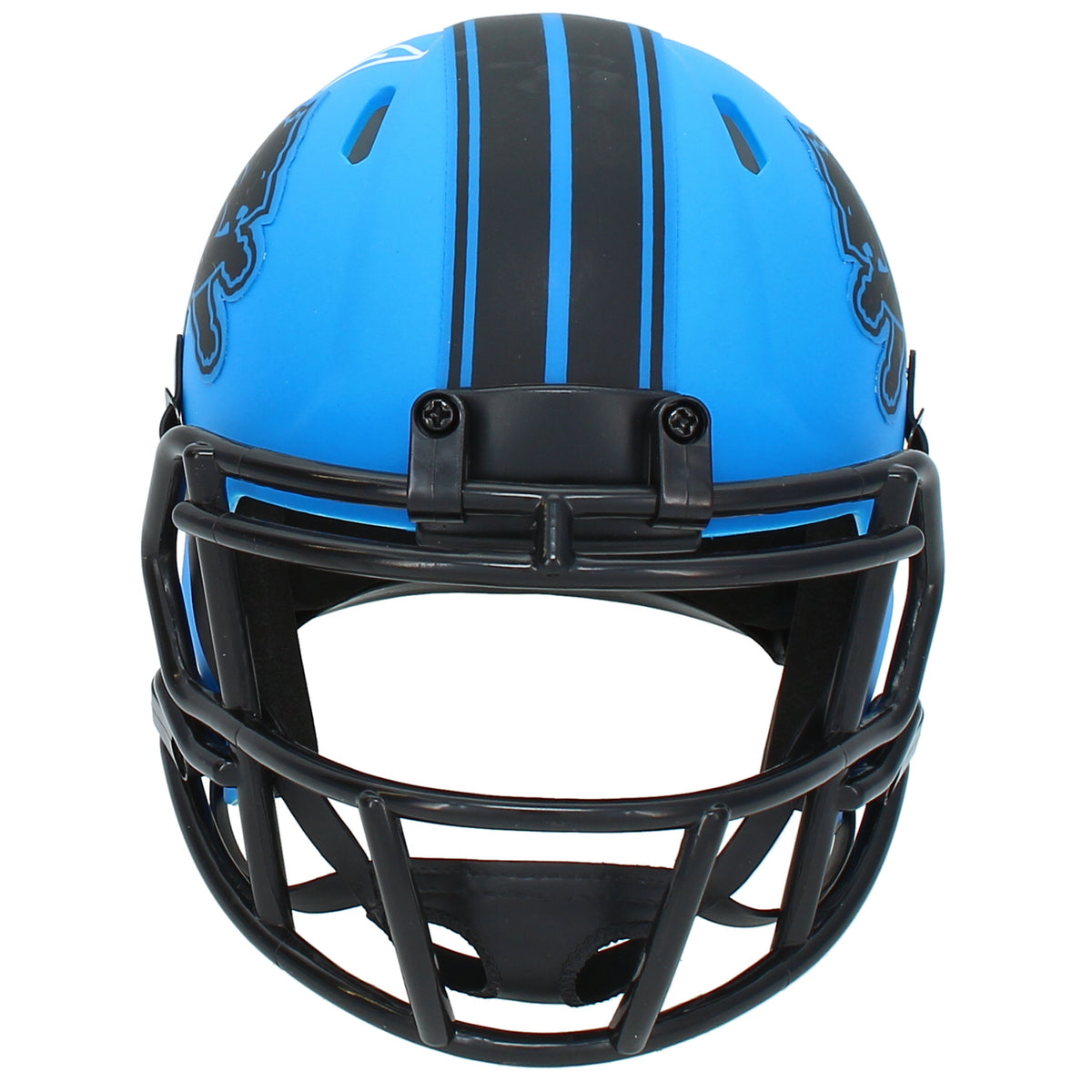 Calvin Johnson Autographed Detroit Lions RAVE Speed Mini Helmet Beckett