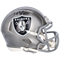 Jerry Rice Autographed Oakland Raiders Flash Speed Mini Helmet Fanatics