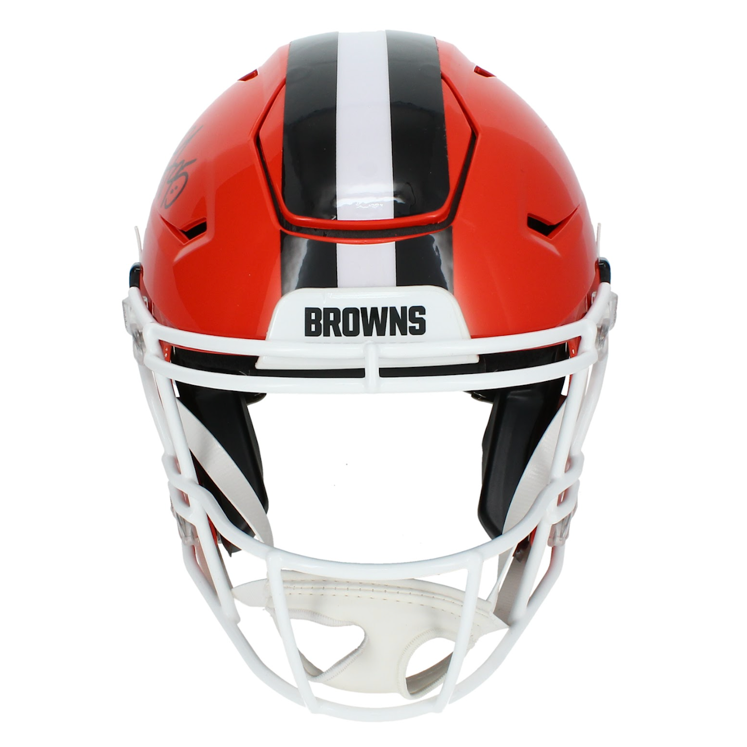 Myles Garrett Autographed Cleveland Browns SpeedFlex Authentic Helmet Beckett