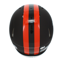 Myles Garrett Autographed Cleveland Browns Alpha Dog Alternate Speed Authentic Helmet Beckett