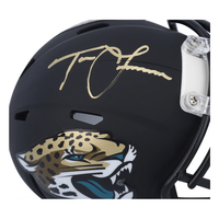 Trevor Lawrence Autographed Jaguars Black Matte Speed Mini Helmet Fanatics