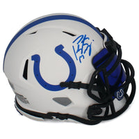 Peyton Manning Autographed Colts Lunar Eclipse Mini Helmet w/ Visor Fanatics