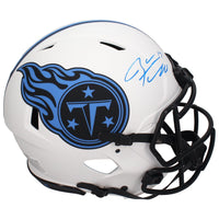 Ryan Tannehill Autographed Titans Lunar Eclipse Authentic Speed Helmet Fanatics
