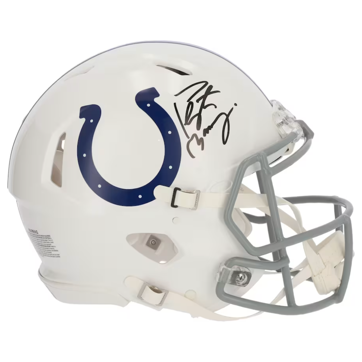 Peyton Manning Autographed Colts Authentic Speed Helmet Fanatics