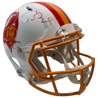 TOM BRADY Autographed Buccaneers Throwback Speed Authentic Helmet FANATICS