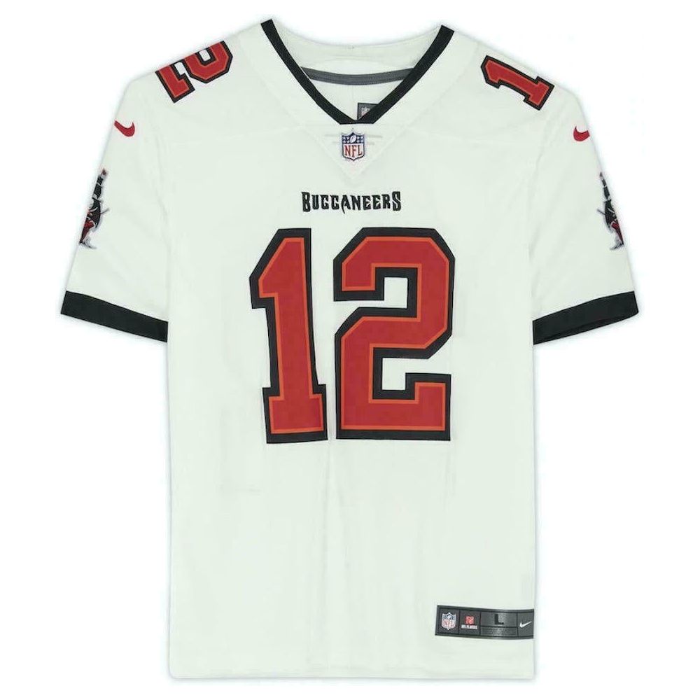 TOM BRADY Autographed "SB LV Champs" Buccaneers Nike Limited Jersey FANATICS