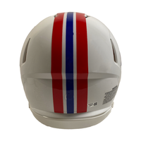 Tom Brady Autographed Patriots Throwback Authentic Speed Helmet Fanatics