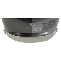 TOM BRADY Autographed Buccaneers / Patriots Split Authentic Helmet FANATICS