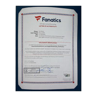 TOM BRADY Autographed Bucs Throwback Custom Visor Authentic Helmet FANATICS