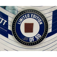 Dak Prescott Dallas Cowboys Framed 15" x 17" Game Used Football Collage LE 50/50