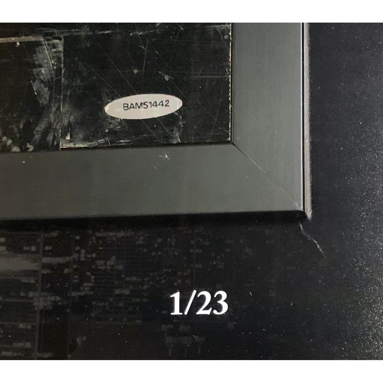 MICHAEL JORDAN Autographed Chicago Bulls GU Floor 36" x 36" Display UDA LE 1/23