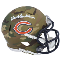 DICK BUTKUS Autographed Chicago Bears Camo Mini Speed Helmet FANATICS