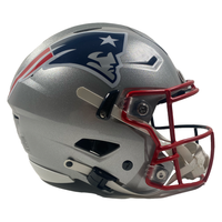 TOM BRADY Autographed Buccaneers / Patriots Authentic Speed Flex Helmet FANATICS