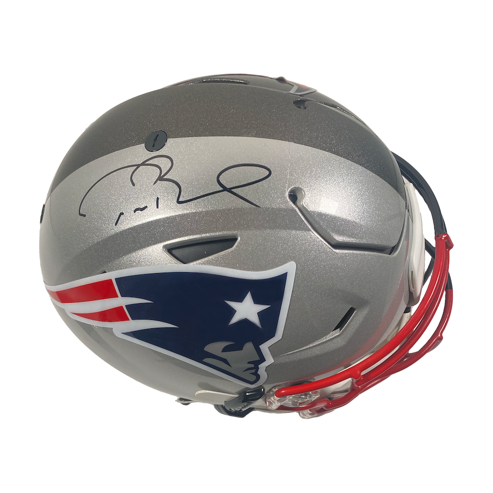 Tom Brady Autographed Patriots / Buccaneers Authentic Speedflex Helmet Fanatics