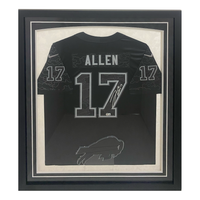 Josh Allen Autographed Buffalo Bills Nike RFLCTV Limited  36" x 42"  Framed Jersey Beckett