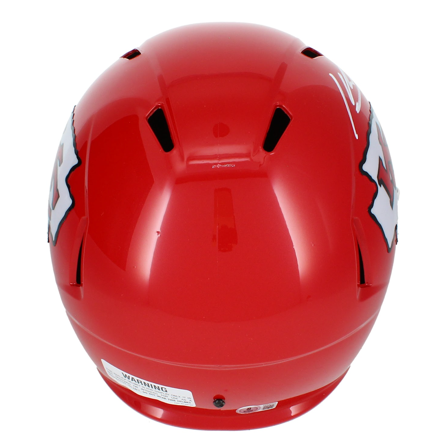 Kenneth Walker III Autographed Kansas City Chiefs Full Size Speed Replica Helmet Beckett