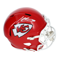 Kenneth Walker III Autographed Kansas City Chiefs Full Size Speed Replica Helmet Beckett