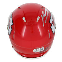 Kenneth Walker III Autographed Kansas City Chiefs Mini Speed Helmet Beckett