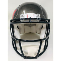 LEONARD FOURNETTE Autographed Tampa Bay Buccaneers / Champs Logo Authentic Helmet FANATICS