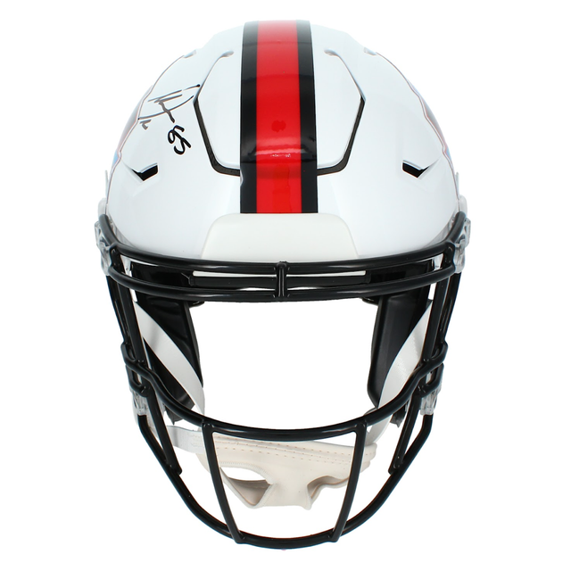 Antonio Gates Autographed Los Angeles Chargers Hall of Fame Logo Speedflex Authentic Helmet Beckett