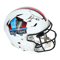 Antonio Gates Autographed Los Angeles Chargers Hall of Fame Logo Speedflex Authentic Helmet Beckett