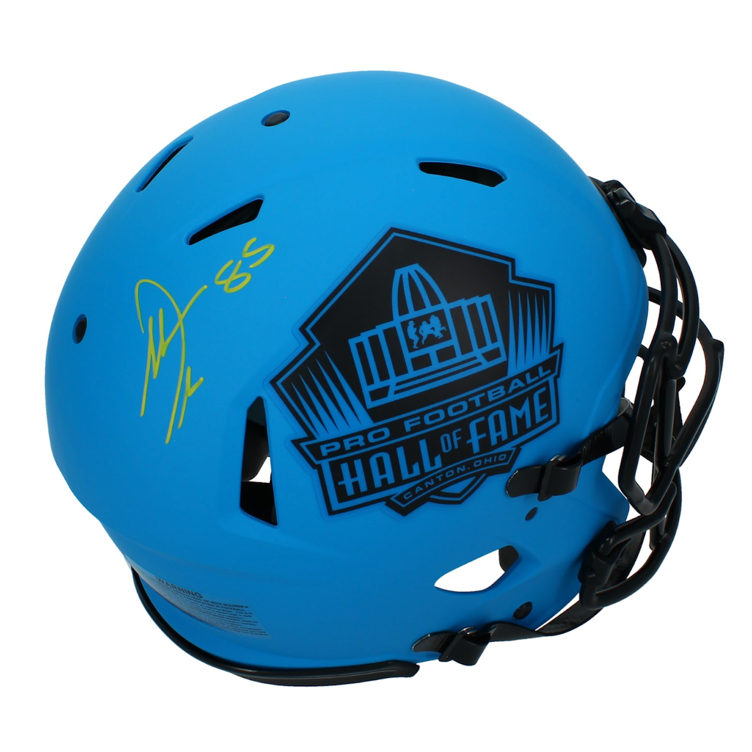 Antonio Gates Autographed Hall of Fame Logo RAVE Speed Authentic Helmet Beckett