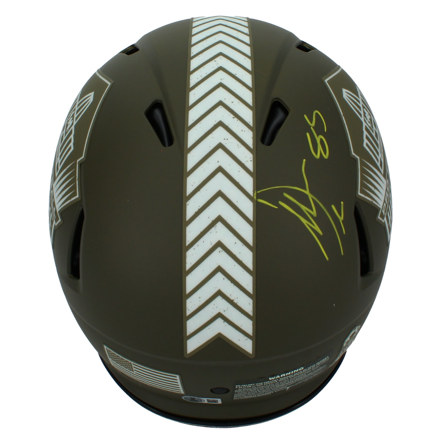 Antonio Gates Autographed Los Angeles Chargers Hall of Fame Logo 2022 STS Speed Authentic Helmet Beckett