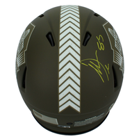 Antonio Gates Autographed Los Angeles Chargers Hall of Fame Logo 2022 STS Speed Authentic Helmet Beckett