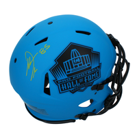 Antonio Gates Autographed Hall of Fame Logo RAVE Full Size Speed Helmet Beckett