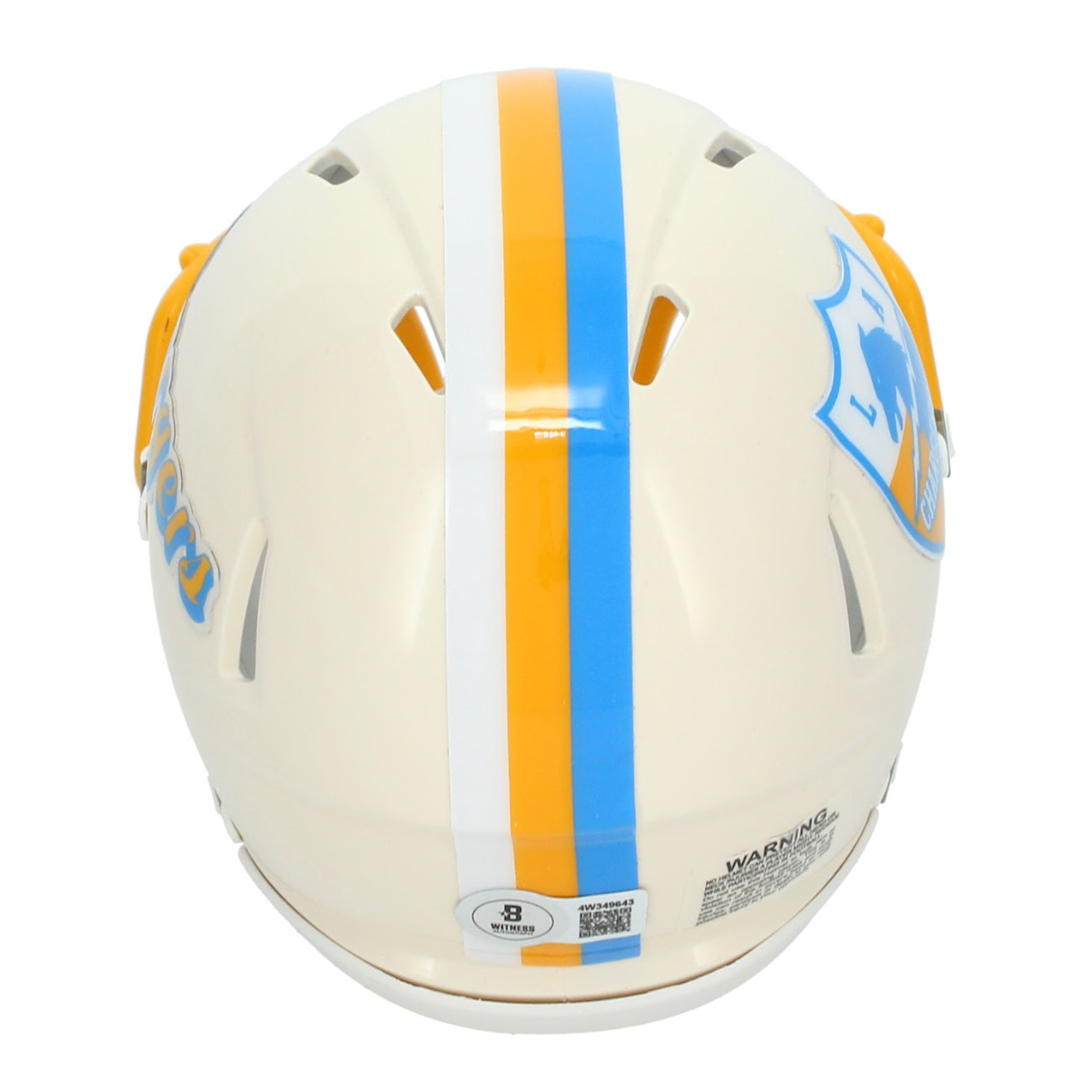Antonio Gates Autographed Los Angeles Chargers 'Retro' Mini Speed Helmet Beckett