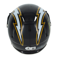 Antonio Gates Autographed Los Angeles Chargers Throwback Mini Helmet Beckett