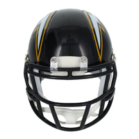 Antonio Gates Autographed Los Angeles Chargers Throwback Mini Helmet Beckett